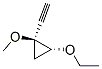 Cyclopropane, 2-ethoxy-1-ethynyl-1-methoxy-, (1S-trans)- (9CI) CAS#: 178751-93-4