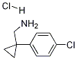 CyclopropaneMethanaMine, 1-(4-chlorophenyl)-, hydrochloride CAS#: 197171-08-7