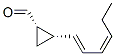 Cyclopropanecarboxaldehyde, 2-(1,3-hexadienyl)-, [1S-[1alpha,2alpha(1E,3Z)]]- (9CI) CAS#: 197579-08-1
