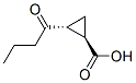 Cyclopropanecarboxylic acid, 2-(1-oxobutyl)-, trans- (9CI) CAS#: 178683-13-1