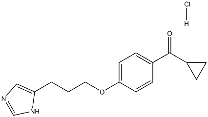 Cyclopropyl[4-[3-(1H-imidazol-5-yl)propoxy]phenyl]methanone hydrochloride CAS#: 1049741-81-2