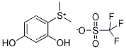 DIMETHYL-2,4-DIHYDROXYPHENYLSULFONIUM TRIFLATE CAS#: 180787-54-6