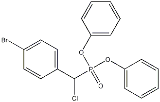Diphenyl 4-Bromo-alpha-chlorobenzylphosphonate CAS#: 189099-56-7