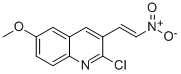 E-2-CHLORO-6-METHOXY3-(2-NITRO)VINYLQUINOLINE CAS#: 182050-23-3