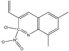 E-2-CHLORO-6,8-DIMETHYL-3-(2-NITRO)VINYLQUINOLINE CAS#: 1031929-41-5