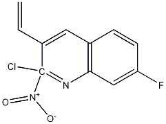 E-2-CHLORO-7-FLUORO-3-(2-NITRO)VINYLQUINOLINE CAS#: 1031929-32-4