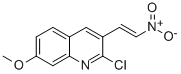 E-2-CHLORO-7-METHOXY3-(2-NITRO)VINYLQUINOLINE CAS#: 182050-29-9