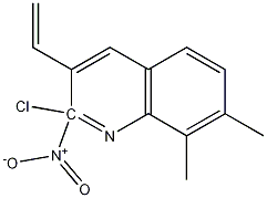 E-2-CHLORO-7,8-DIMETHYL-3-(2-NITRO)VINYLQUINOLINE CAS#: 1031929-42-6