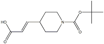 (E)-3-(1-(tert-butoxycarbonyl)piperidin-4-yl)acrylic acid CAS#: 181073-79-0