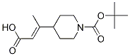 (E)-3-(1-(tert-butoxycarbonyl)piperidin-4-yl)but-2-enoic acid CAS#: 1037754-65-6