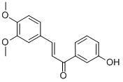 (E)-3-(3,4-DIMETHOXYPHENYL)-1-(3-HYDROXYPHENYL)-1-PROPENONE CAS#: 178445-80-2
