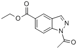 ETHYL 1-ACETYL-1H-INDAZOLE-5-CARBOXYLATE CAS#: 192944-50-6