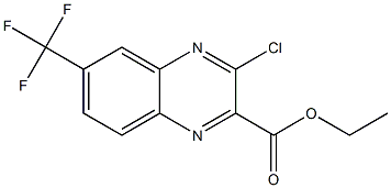 ETHYL 3-CHLORO-6-(TRIFLUOROMETHYL)QUINOXALINE-2-CARBOXYLATE CAS#: 194423-80-8