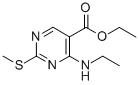 ETHYL 4-(ETHYLAMINO)-2-(METHYLTHIO)PYRIMIDINE-5-CARBOXYLATE CAS#: 185040-33-9