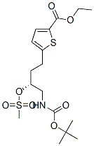 ETHYL 5-[(3R)-4-(TERT-BUTOXYCARBONYLAMINO)-3-(MESYLOXY)BUTYL]THIOPHENE-2-CARBOXYLATE CAS#: 186521-39-1