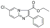 ETHYL 6-CHLORO-2-PHENYLIMIDAZO[1,2-A]PYRIDINE-3-CARBOXYLATE CAS#: 193979-37-2