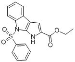 ETHYL 8-BENZENESULFONYL-1,8-DIHYDRO-PYRROLO[2,3-B]INDOLE-2-CARBOXYLATE CAS#: 182257-99-4