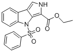 ETHYL 8-BENZENESULFONYL-2,8-DIHYDRO-2,8-DIAZA-CYCLOPENTA[A]INDENE-1-CARBOXYLATE CAS#: 182258-03-3