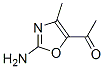 Ethanone, 1-(2-amino-4-methyl-5-oxazolyl)- (9CI) CAS#: 191399-17-4