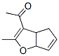 Ethanone, 1-(3a,6a-dihydro-2-methyl-4H-cyclopenta[b]furan-3-yl)- (9CI) CAS#: 185315-86-0