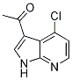 Ethanone, 1-(4-chloro-1H-pyrrolo[2,3-b]pyridin-3-yl)- CAS#: 1011711-52-6