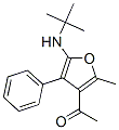Ethanone,  1-[5-[(1,1-dimethylethyl)amino]-2-methyl-4-phenyl-3-furanyl]- CAS#: 197857-42-4
