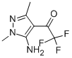 Ethanone, 1-(5-amino-1,3-dimethyl-1H-pyrazol-4-yl)-2,2,2-trifluoro- (9CI) CAS#: 188244-31-7