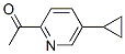 Ethanone, 1-(5-cyclopropyl-2-pyridinyl)- (9CI) CAS#: 188918-75-4