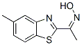 Ethanone, 1-(5-methyl-2-benzothiazolyl)-, oxime (9CI) CAS#: 189462-29-1