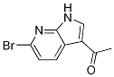 Ethanone, 1-(6-broMo-1H-pyrrolo[2,3-b]pyridin-3-yl)- CAS#: 1011711-60-6