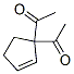 Ethanone, 1,1-(2-cyclopenten-1-ylidene)bis- (9CI) CAS#: 199123-50-7