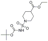 Ethyl 1-(N-(tert-butoxycarbonyl)sulfaMoyl)piperidine-4-carboxylate CAS#: 1000018-25-6