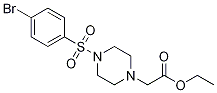 Ethyl 2-(4-(4-bromophenylsulfonyl)piperazinoacetate CAS#: 1022353-79-2