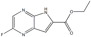Ethyl 2-fluoro-5H-pyrrolo[2,3-b]pyrazine-6-carboxylate CAS#: 1016241-85-2