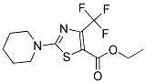 Ethyl 2-piperidin-1-yl-4-(trifluoromethyl)-1,3-thiazole-5-carboxylate CAS#: 1000339-76-3