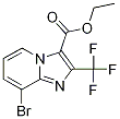 Ethyl 8-bromo-2-(trifluoromethyl)imidazo-[1,2-a]pyridine-3-carboxylate CAS#: 1038389-86-4