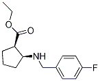 Ethyl cis-2-(4-FluorobenzylaMino)cyclopentanecarboxylate CAS#: 1033755-81-5