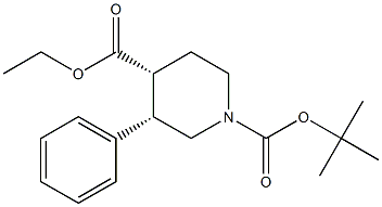 Ethyl cis-N-Boc-3-phenylpiperidine-4-carboxylate CAS#: 1027710-05-9