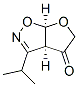Furo[3,2-d]isoxazol-4(5H)-one, 3a,6a-dihydro-3-(1-methylethyl)-, cis- (9CI) CAS#: 183385-65-1