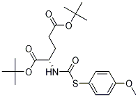 GlutaMic acid, N-[[(4-Methoxyphenyl)thio]carbonyl]-, bis(1,1-diMethylethyl) ester CAS#: 192203-59-1