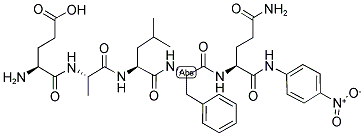 H-GLU-ALA-LEU-PHE-GLN-PNA CAS#: 198551-00-7