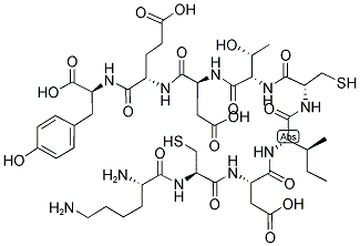 H-LYS-CYS-ASP-ILE-CYS-THR-ASP-GLU-TYR-OH CAS#: 197171-78-1