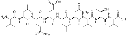 H-VAL-LEU-GLN-GLU-LEU-ASN-VAL-THR-VAL-OH CAS#: 182253-77-6