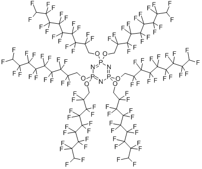 HEXAKIS(1H,1H,9H-PERFLUORONONYLOXY)PHOSPHAZENE CAS#: 186043-67-4