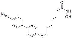 Heptanamide, 7-[(4'-cyano[1,1'-biphenyl]-4-yl)oxy]-N-hydroxy- CAS#: 191228-04-3