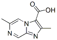 Imidazo[1,2-a]pyrazine-3-carboxylic acid, 2,6-dimethyl- (9CI) CAS#: 190381-50-1