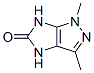 Imidazo[4,5-c]pyrazol-5(1H)-one,  4,6-dihydro-1,3-dimethyl- CAS#: 191230-88-3