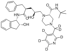 Indinavir-D-6 CAS#: 185897-02-3