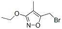 Isoxazole, 5-(bromomethyl)-3-ethoxy-4-methyl- (9CI) CAS#: 194286-80-1