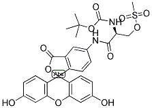 (L)-2-[(T-BOC)AMINO]-2-[(5-FLUORESCEINYL)AMINOCARBONYL]ETHYL METHANETHIOSULFONATE CAS#: 1042688-20-9